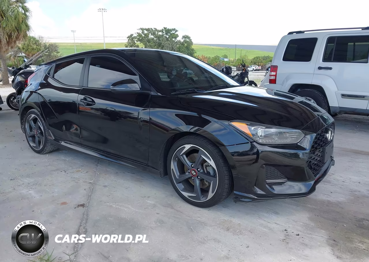 2020 Hyundai Veloster Turbo VIN:KMHTH6ABXLU021424 - 1