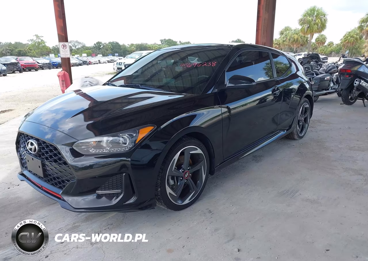 2020 Hyundai Veloster Turbo VIN:KMHTH6ABXLU021424 - 2