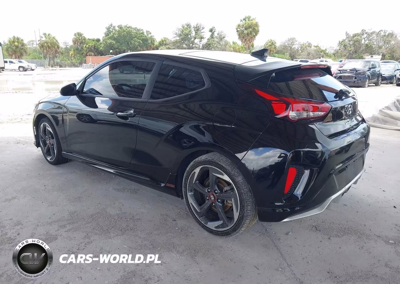 2020 Hyundai Veloster Turbo VIN:KMHTH6ABXLU021424 - 3