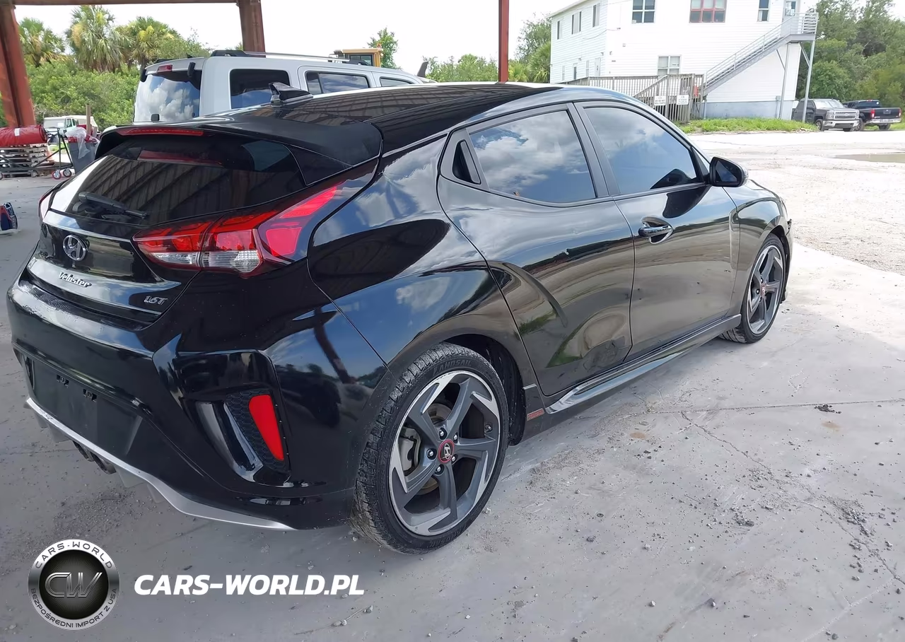 2020 Hyundai Veloster Turbo VIN:KMHTH6ABXLU021424 - 4