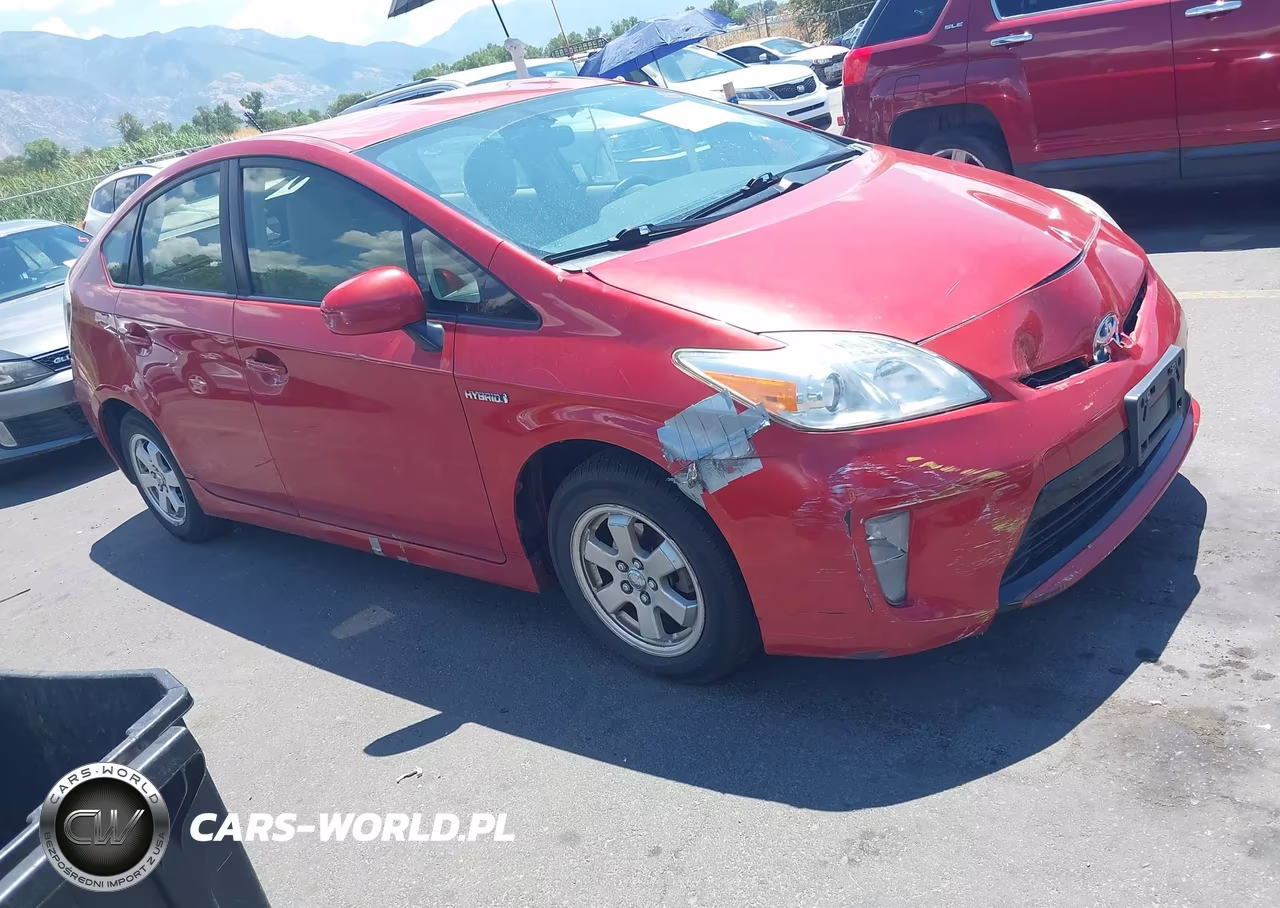 2012 Toyota Prius Two VIN:JTDKN3DU6C5491402 - 1