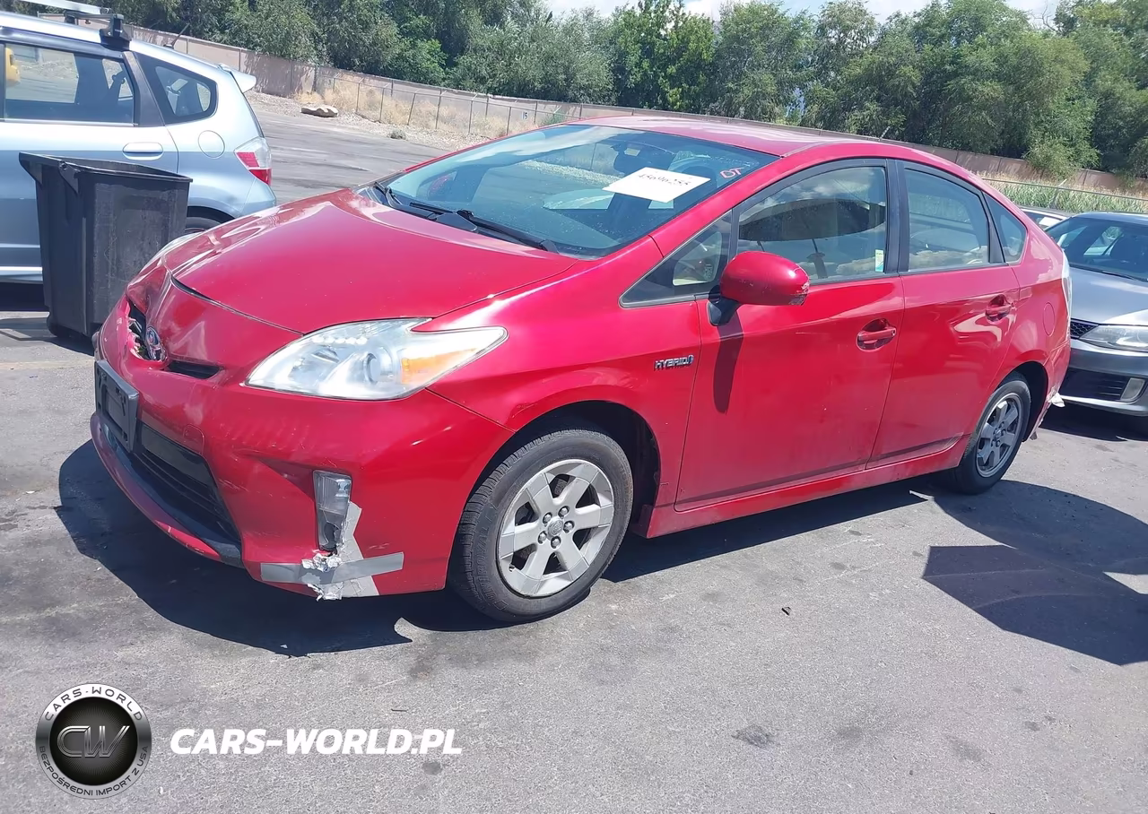 2012 Toyota Prius Two VIN:JTDKN3DU6C5491402 - 2
