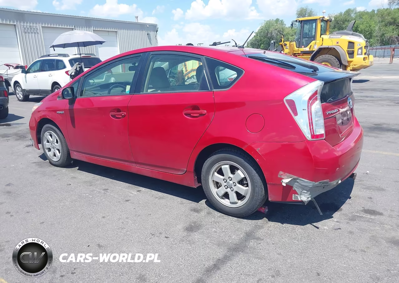 2012 Toyota Prius Two VIN:JTDKN3DU6C5491402 - 3