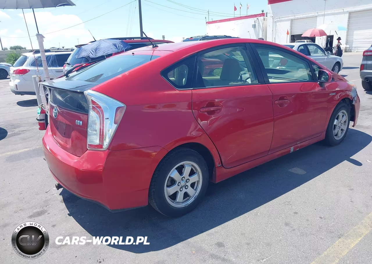 2012 Toyota Prius Two VIN:JTDKN3DU6C5491402 - 4