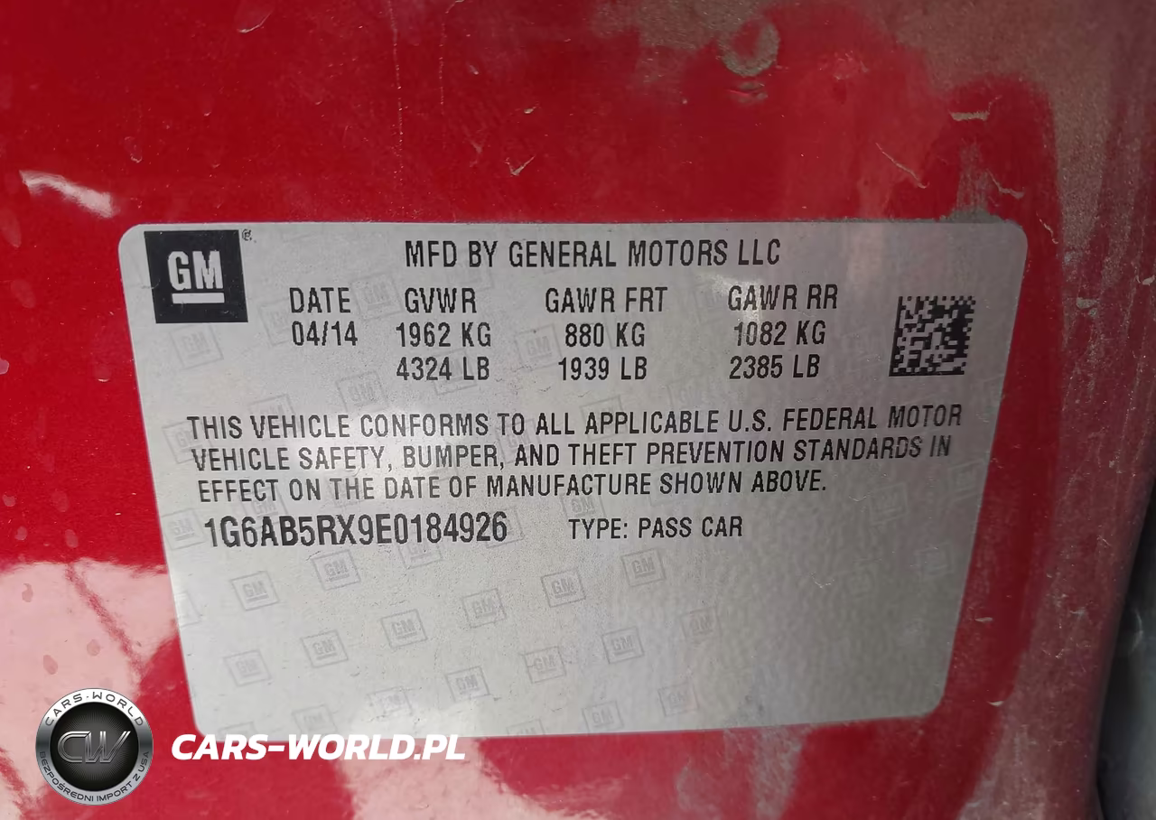 2014 Cadillac Ats Luxury VIN:1G6AB5RX9E0184926 - 9