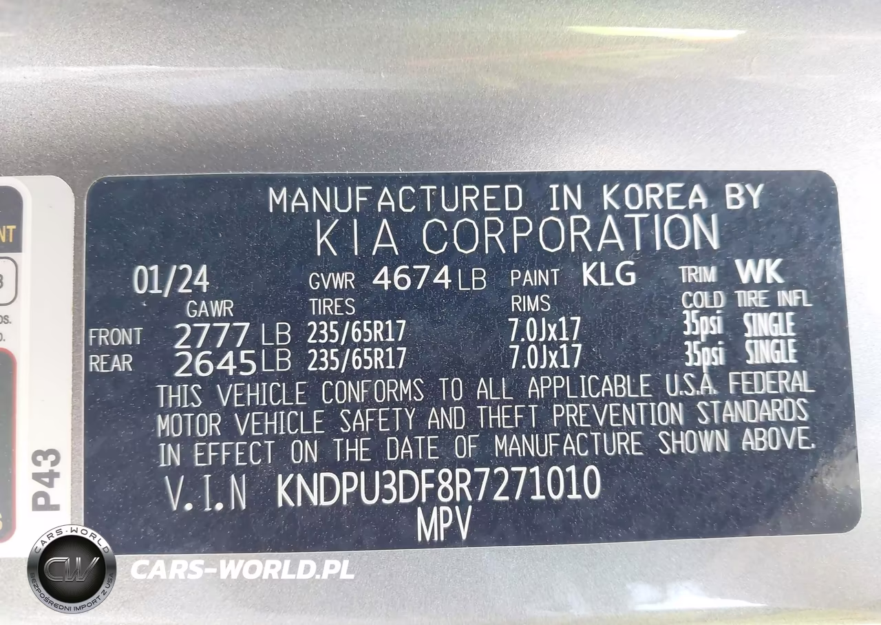 2024 Kia Sportage Lx VIN:KNDPU3DF8R7271010 - 9