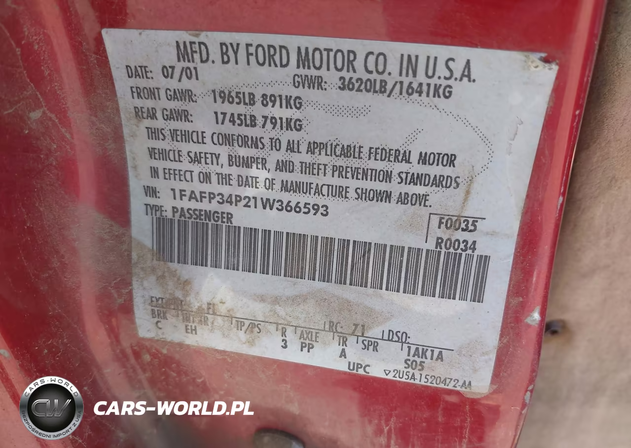 2003 Ford Focus Se VIN:1FAFP34P53W173213 - 9