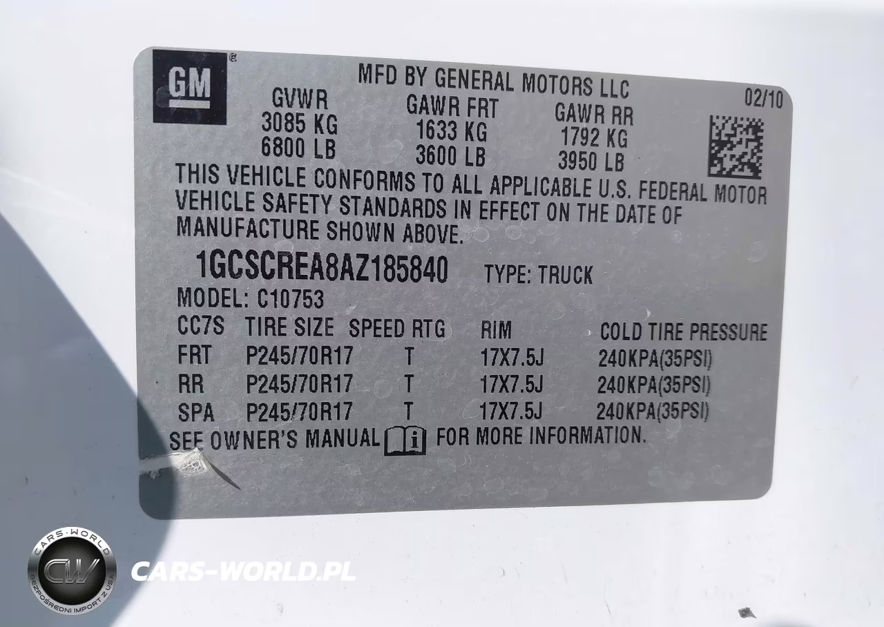 2010 Chevrolet Silverado 1500 Ls VIN:1GCSCREA8AZ185840 - 9