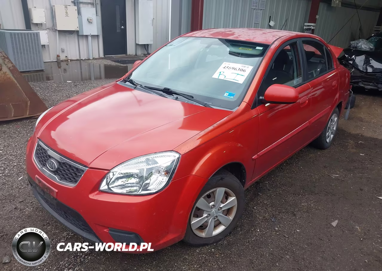 2011 Kia Rio Lx VIN:KNADH4A36B6736349 - 2