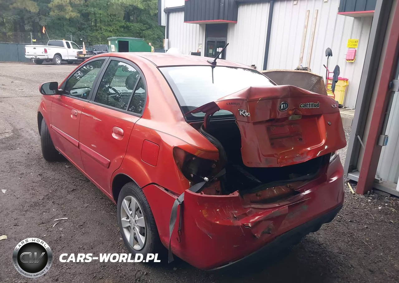 2011 Kia Rio Lx VIN:KNADH4A36B6736349 - 3