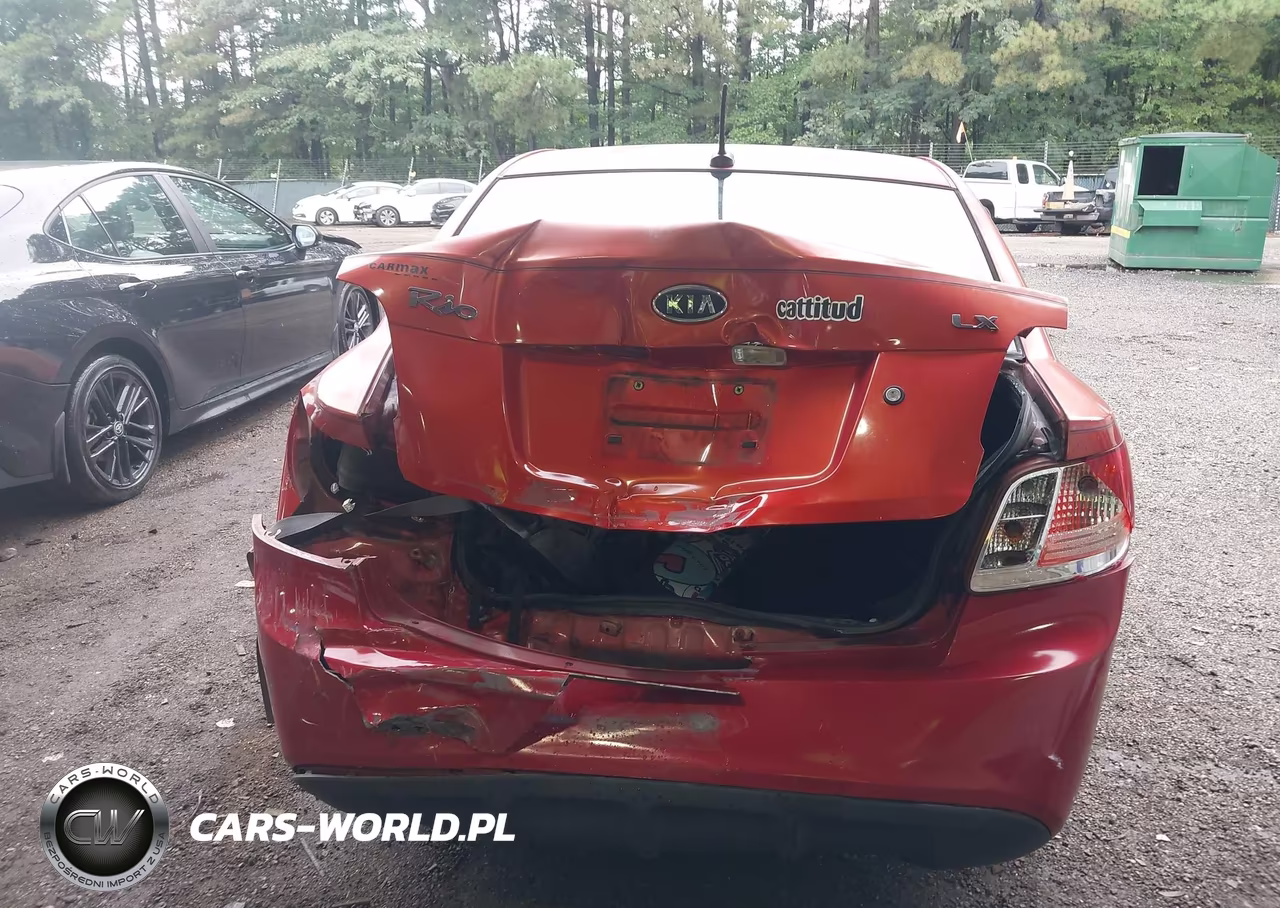 2011 Kia Rio Lx VIN:KNADH4A36B6736349 - 6