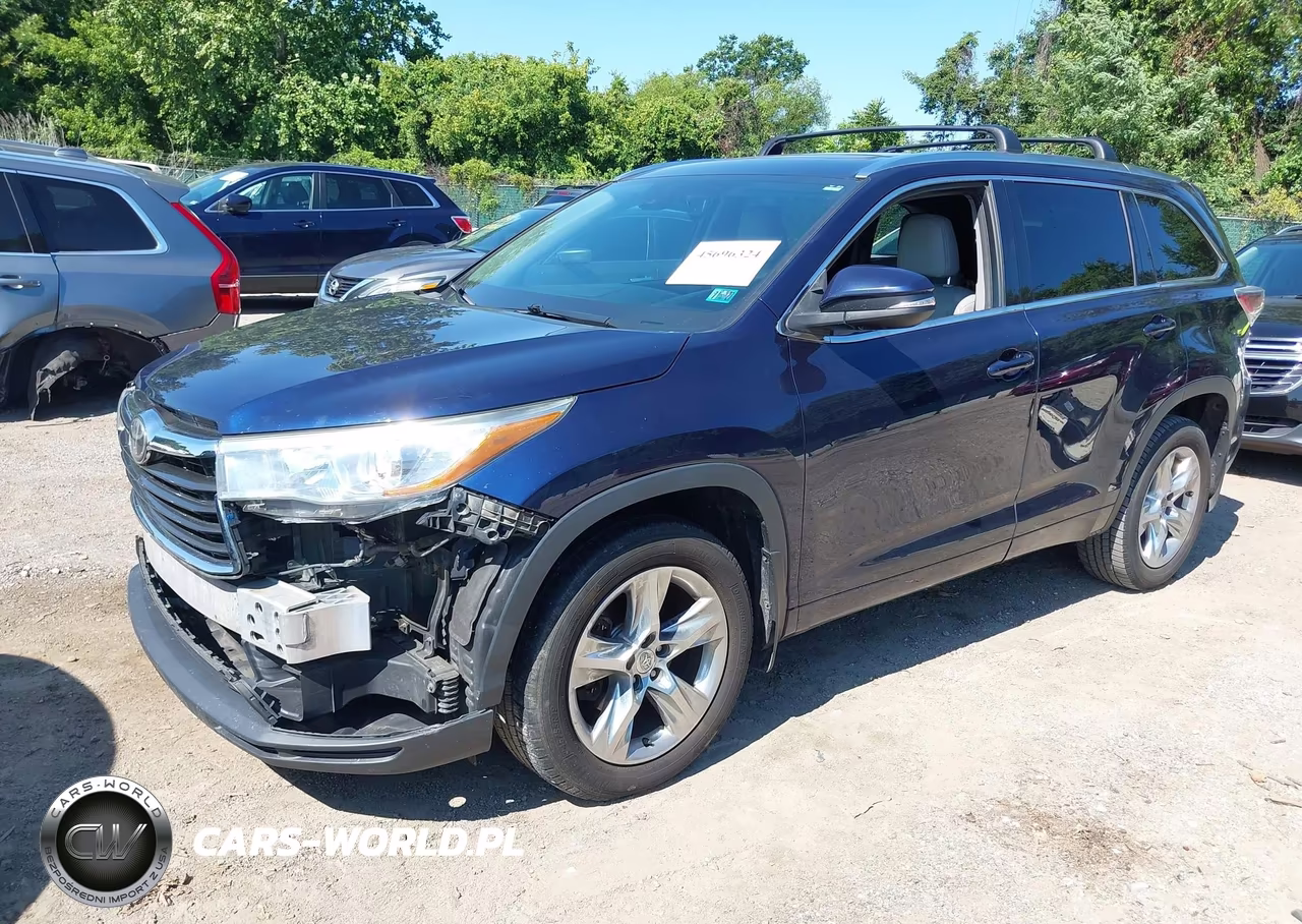 2014 Toyota Highlander Limited Platinum V6 VIN:5TDDKRFH8ES031899 - 2