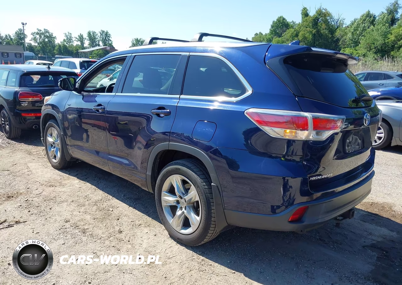 2014 Toyota Highlander Limited Platinum V6 VIN:5TDDKRFH8ES031899 - 3