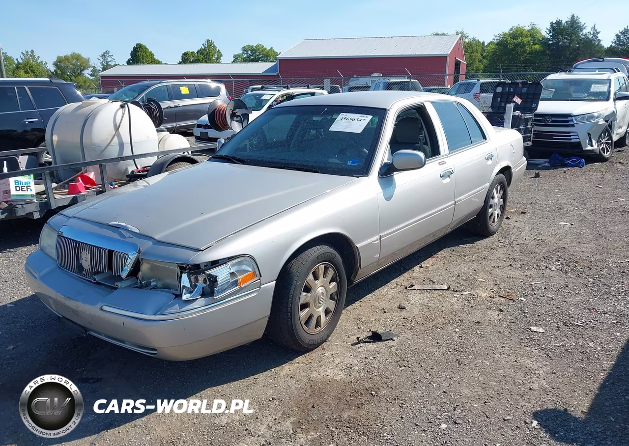 2004 Mercury Grand Marquis Ls VIN:2MEFM75W64X605912 - 2