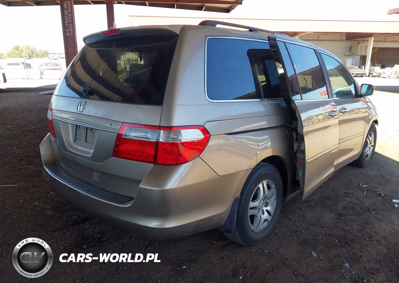 2007 Honda Odyssey Ex VIN:5FNRL38407B409795 - 4