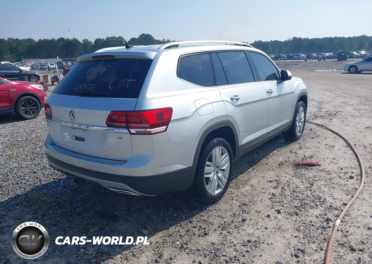 2019 Volkswagen Atlas 3.6L V6 Se W-Technology VIN:1V2WR2CA5KC507508 - 4