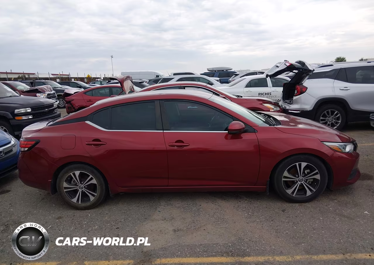2020 Nissan Sentra Sv Xtronic Cvt VIN:3N1AB8CV8LY278209 - 13