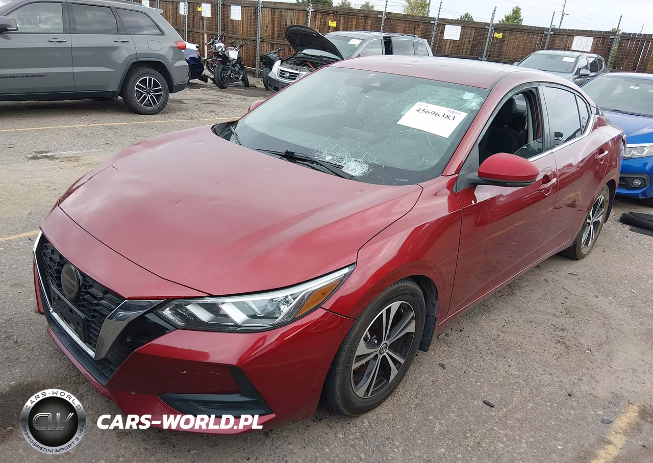 2020 Nissan Sentra Sv Xtronic Cvt VIN:3N1AB8CV8LY278209 - 2