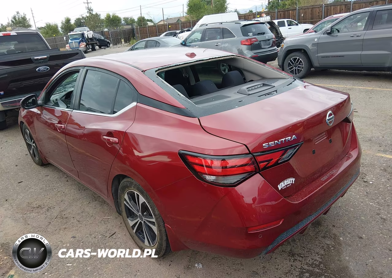 2020 Nissan Sentra Sv Xtronic Cvt VIN:3N1AB8CV8LY278209 - 3