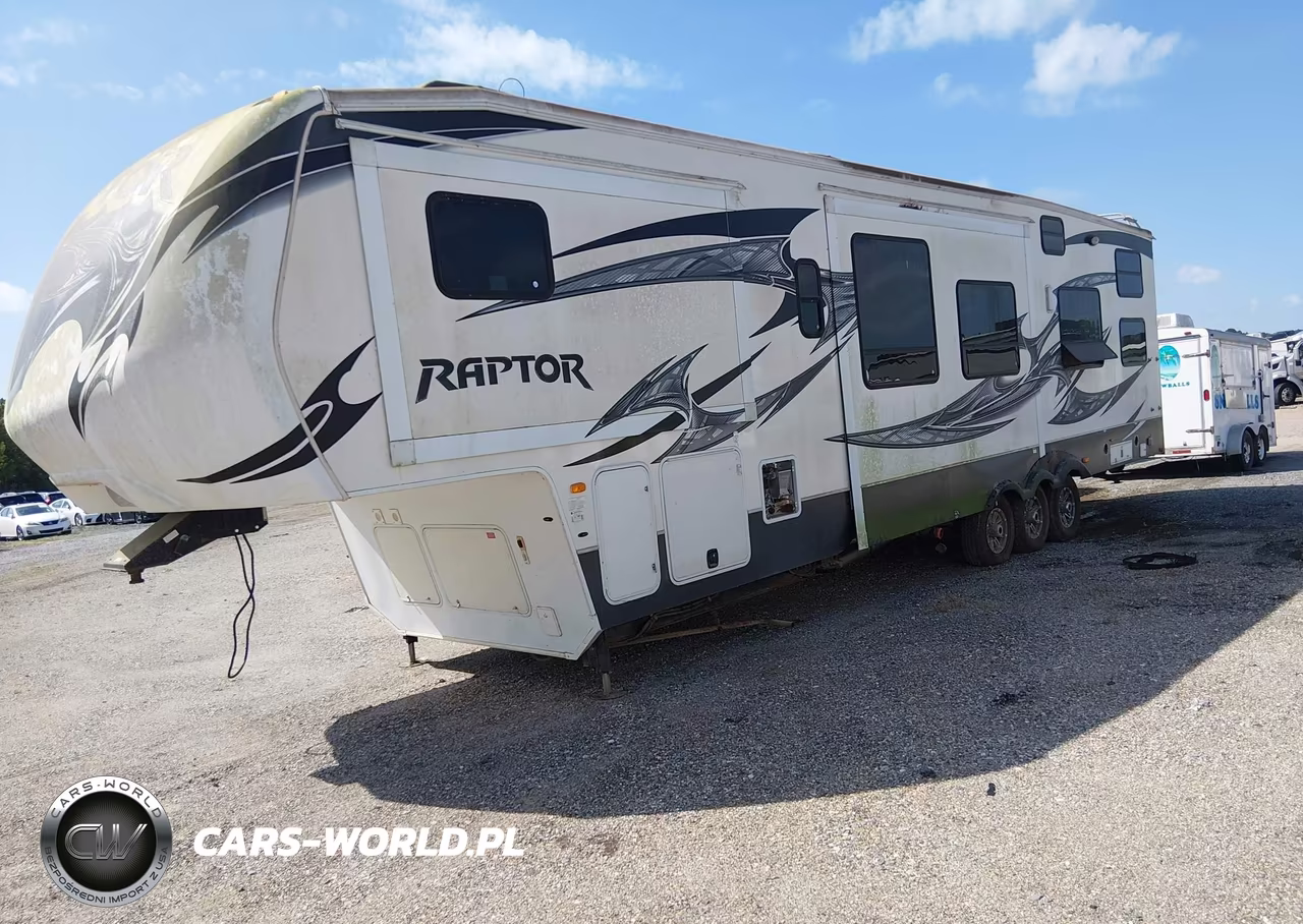 2013 Keystone Raptor VIN:4YDF38121DR800126 - 2