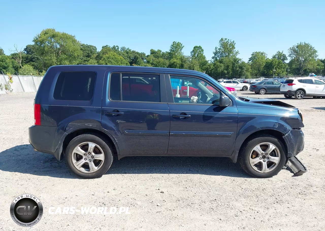 2012 Honda Pilot Ex-L VIN:5FNYF4H53CB058215 - 13