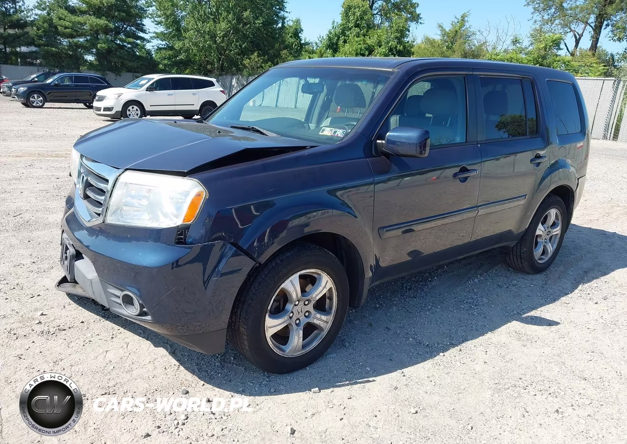 2012 Honda Pilot Ex-L VIN:5FNYF4H53CB058215 - 2
