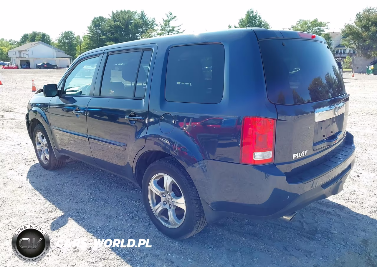 2012 Honda Pilot Ex-L VIN:5FNYF4H53CB058215 - 3
