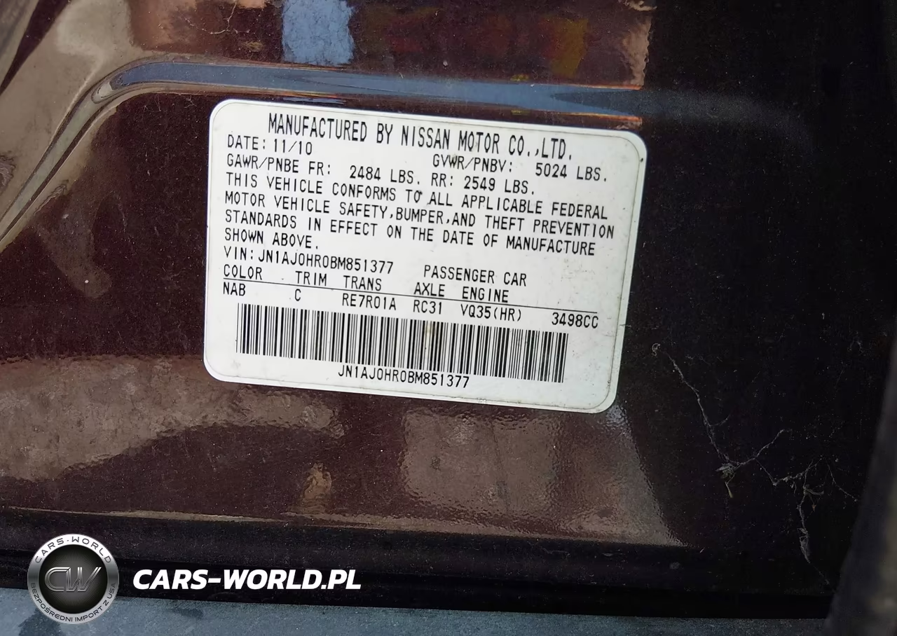 2011 Infiniti Ex35 Journey VIN:JN1AJ0HR0BM851377 - 9