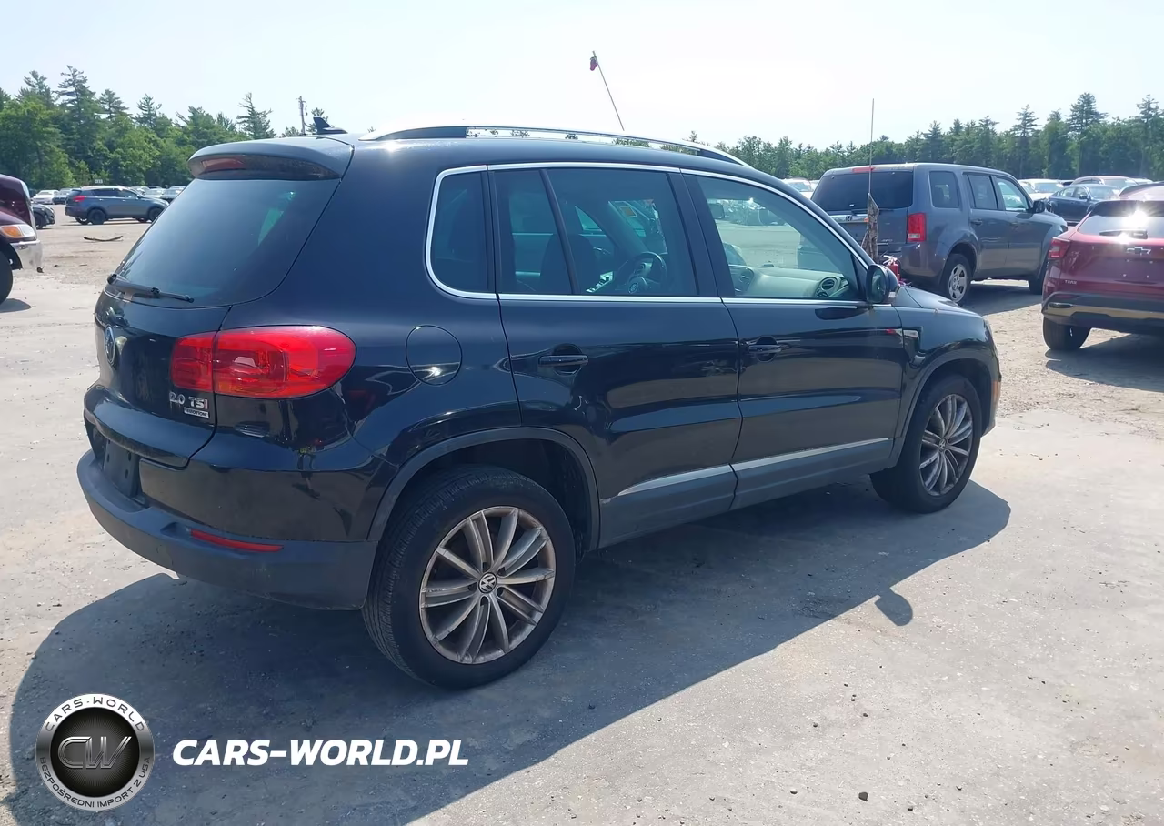 2014 Volkswagen Tiguan Sel VIN:WVGBV3AX4EW562121 - 4