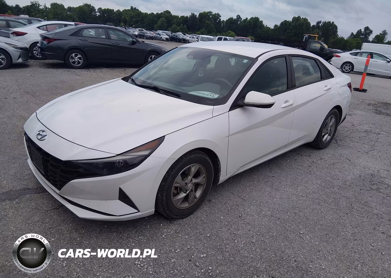 2021 Hyundai Elantra Se VIN:5NPLL4AG0MH050607 - 2