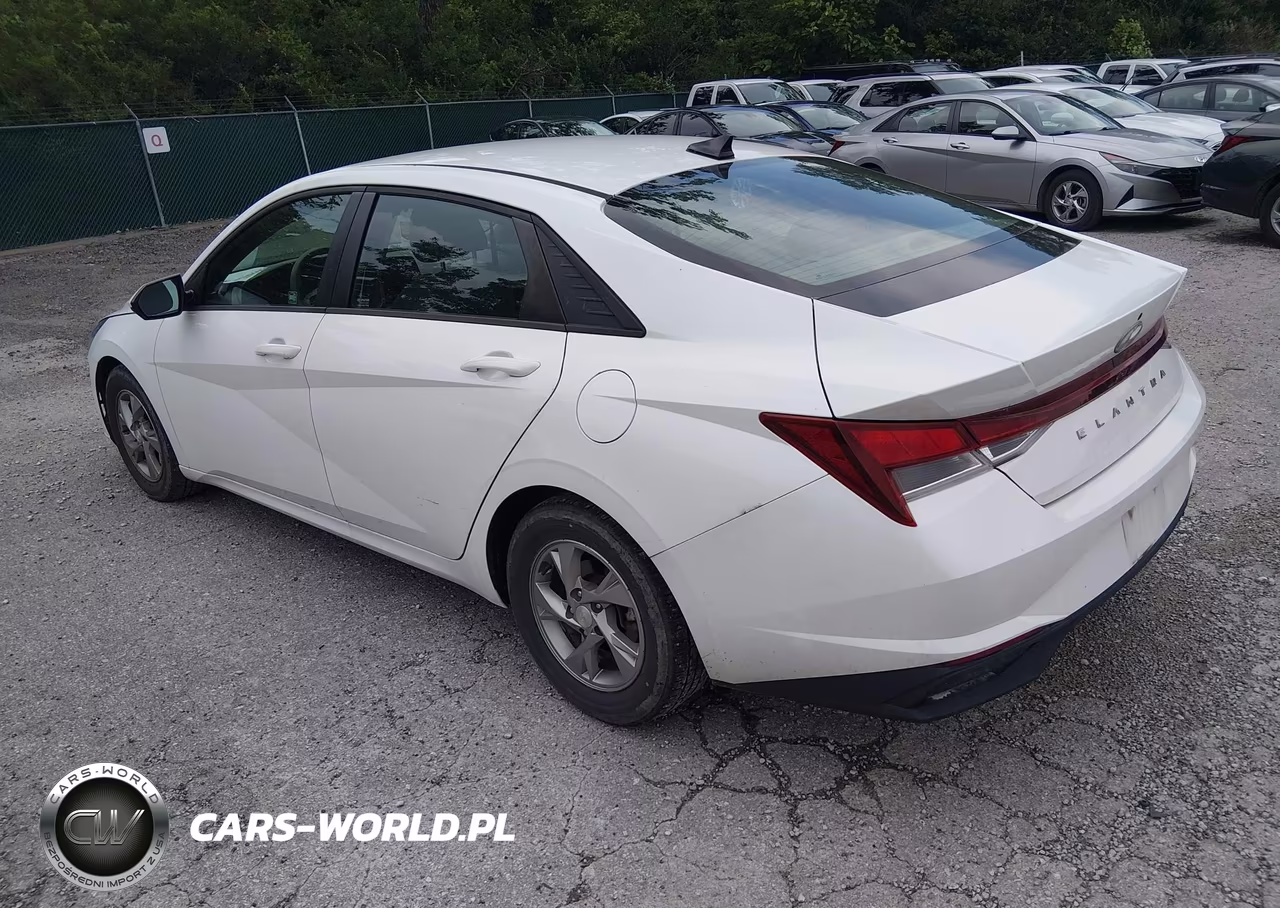 2021 Hyundai Elantra Se VIN:5NPLL4AG0MH050607 - 3