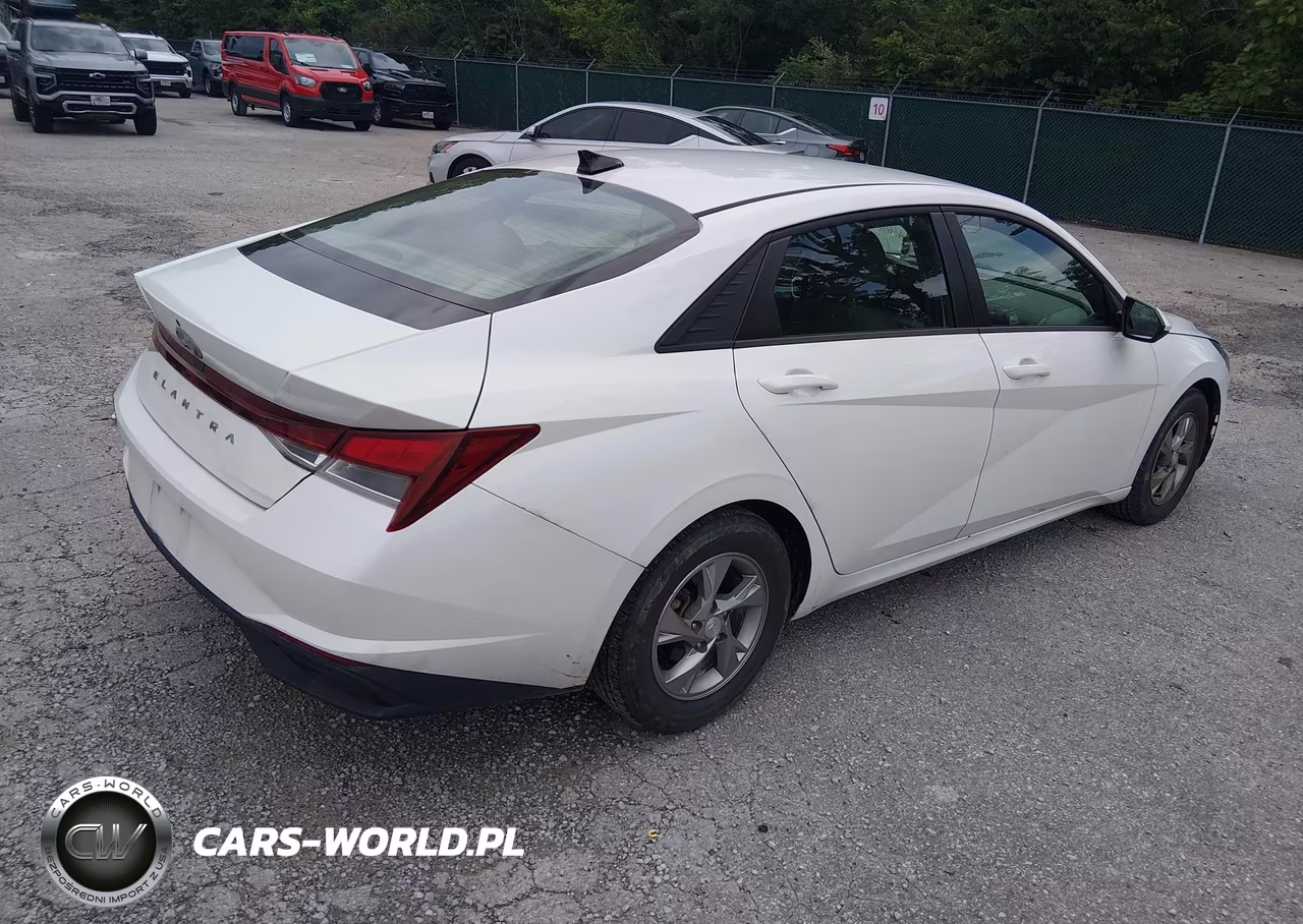 2021 Hyundai Elantra Se VIN:5NPLL4AG0MH050607 - 4