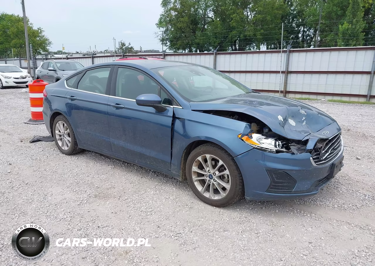 2019 Ford Fusion Se VIN:3FA6P0HD3KR239774 - 1