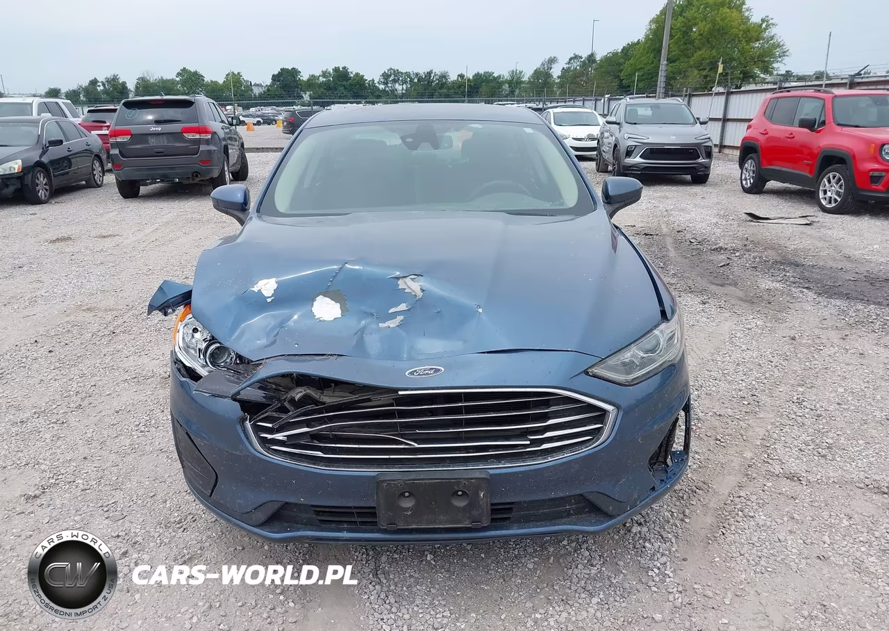 2019 Ford Fusion Se VIN:3FA6P0HD3KR239774 - 12