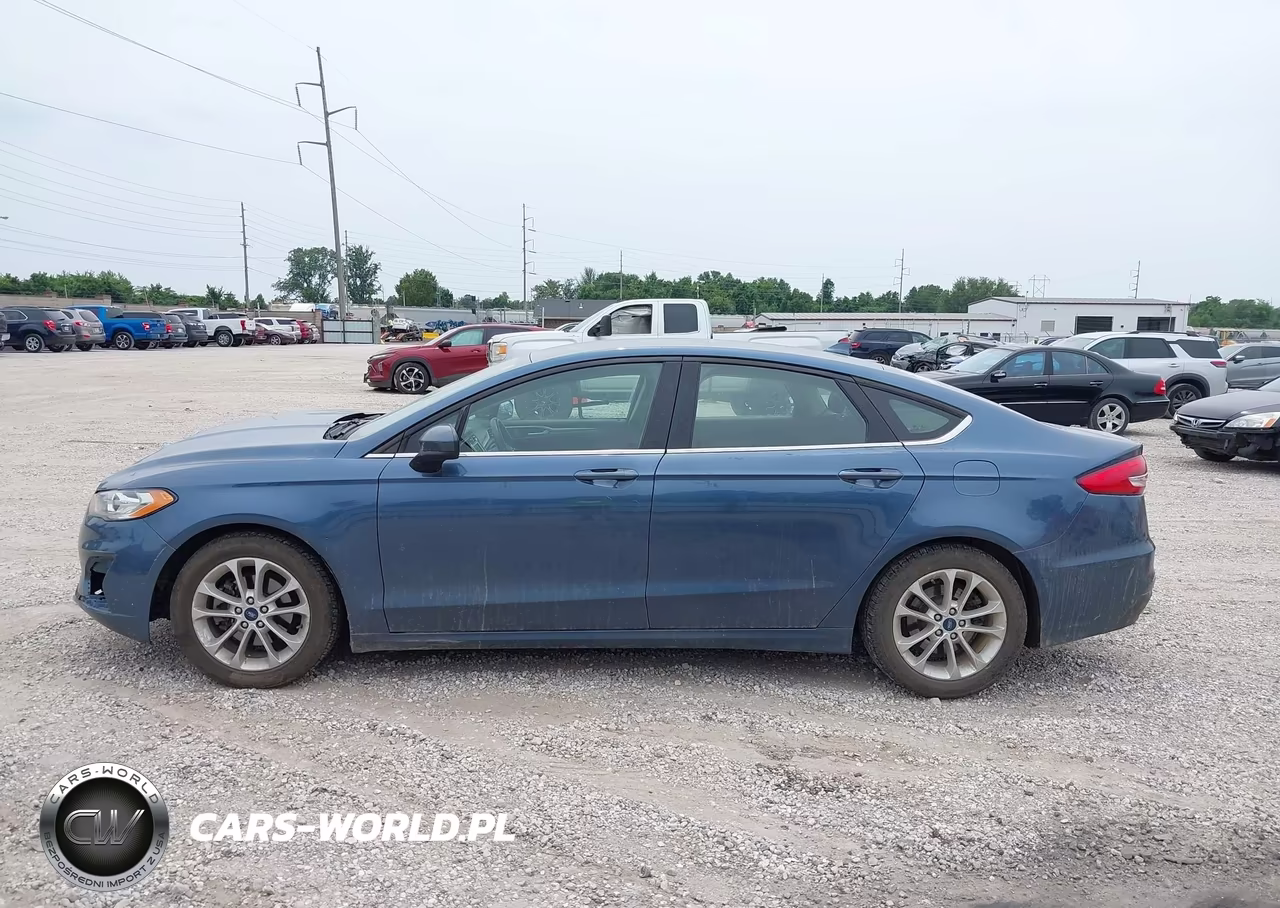 2019 Ford Fusion Se VIN:3FA6P0HD3KR239774 - 14