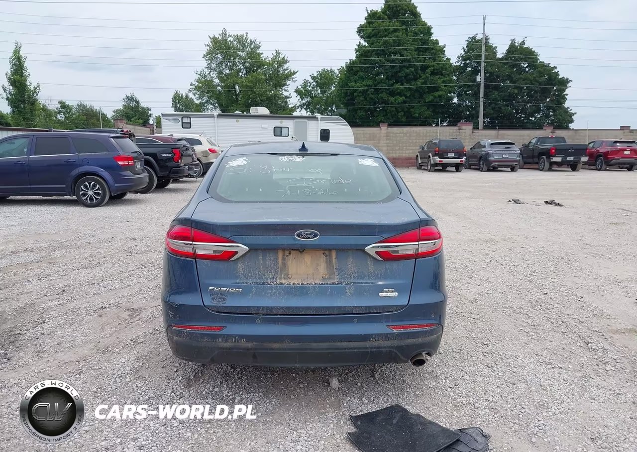 2019 Ford Fusion Se VIN:3FA6P0HD3KR239774 - 16