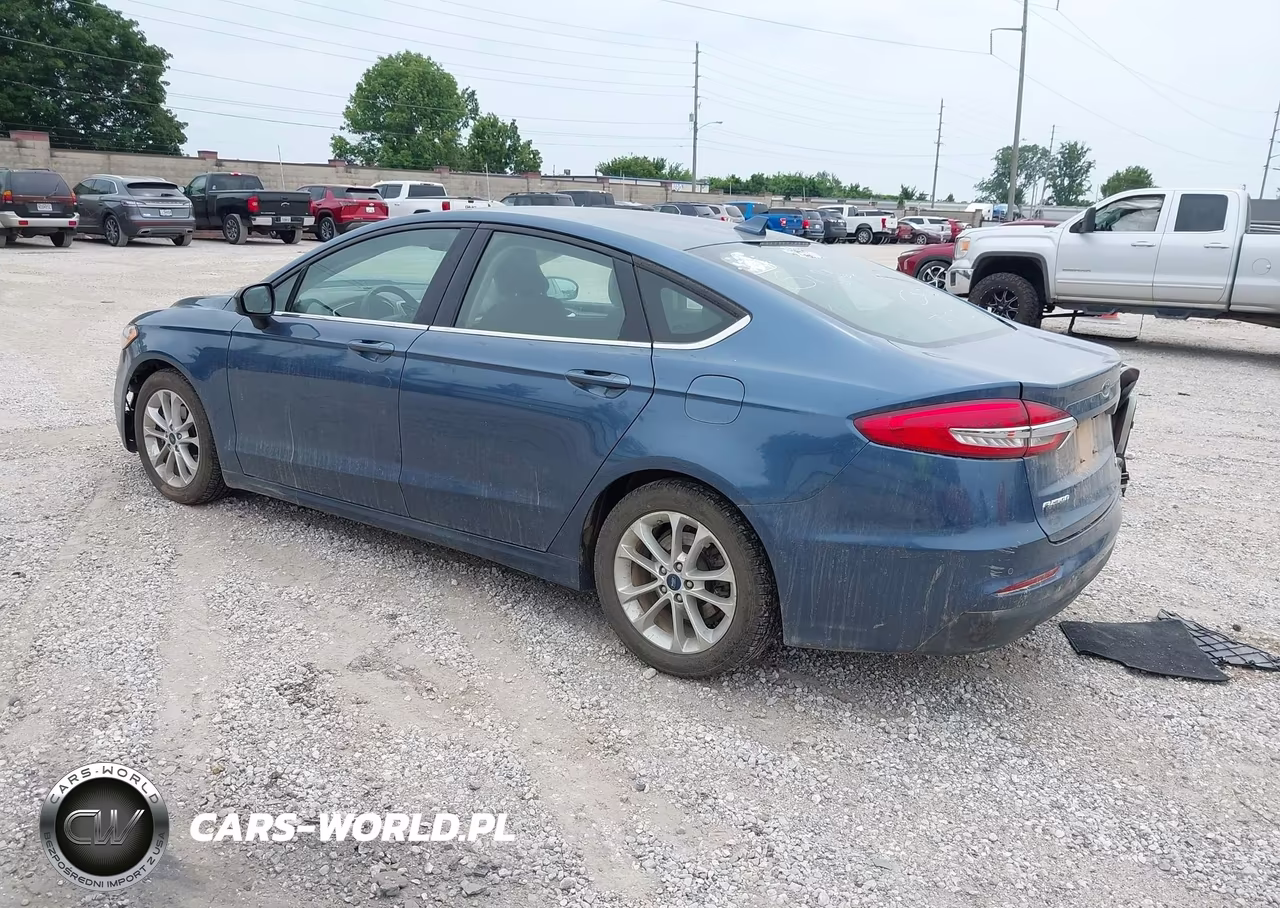 2019 Ford Fusion Se VIN:3FA6P0HD3KR239774 - 3