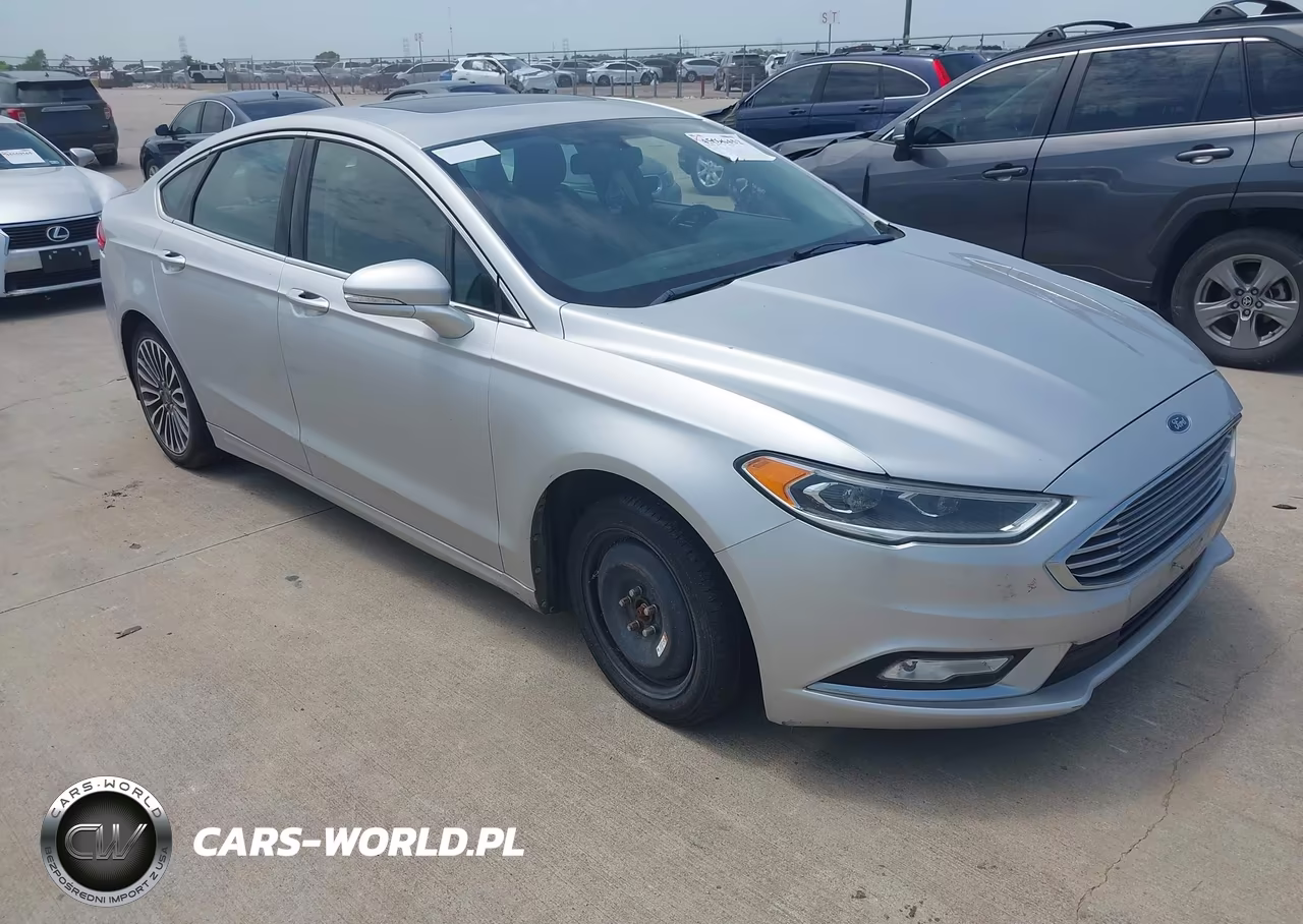 2018 Ford Fusion Titanium VIN:3FA6P0D91JR225971 - 1