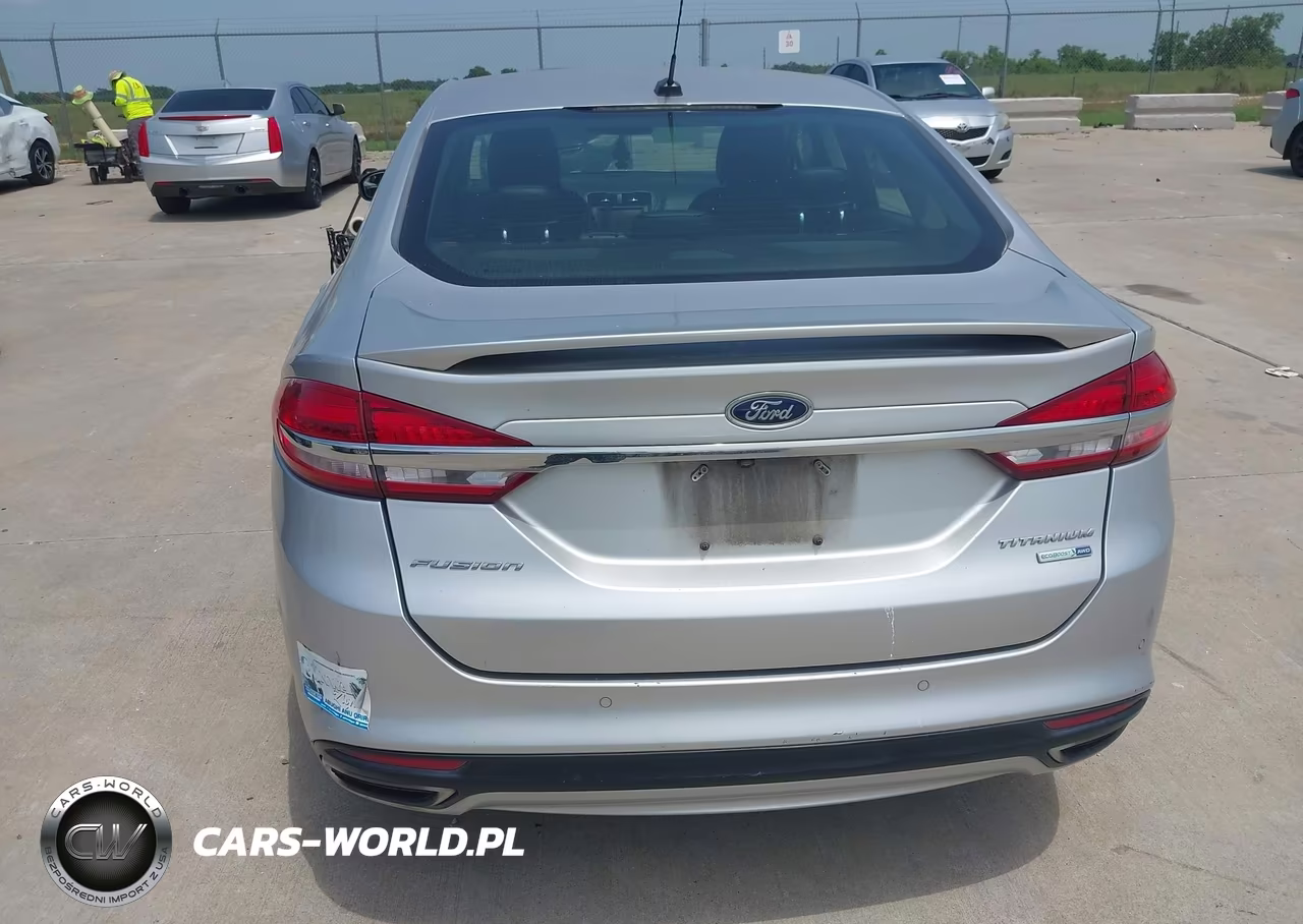 2018 Ford Fusion Titanium VIN:3FA6P0D91JR225971 - 16
