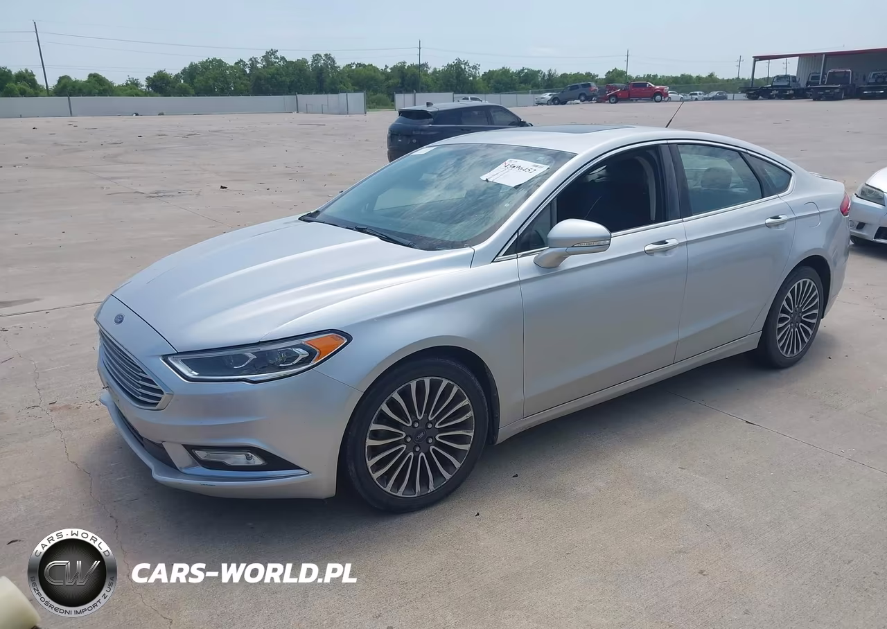 2018 Ford Fusion Titanium VIN:3FA6P0D91JR225971 - 2
