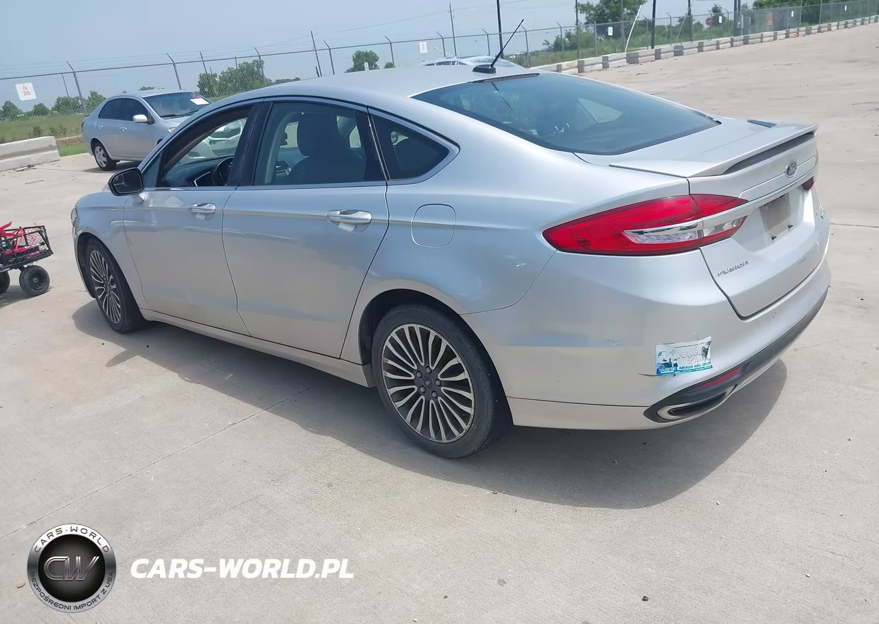 2018 Ford Fusion Titanium VIN:3FA6P0D91JR225971 - 3