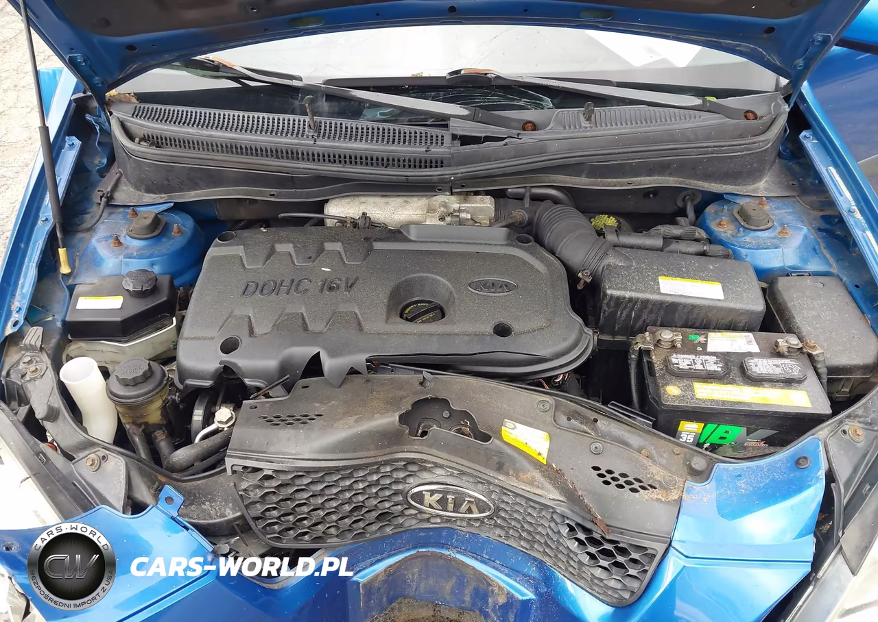 2007 Kia Rio Lx VIN:KNADE123276221815 - 10