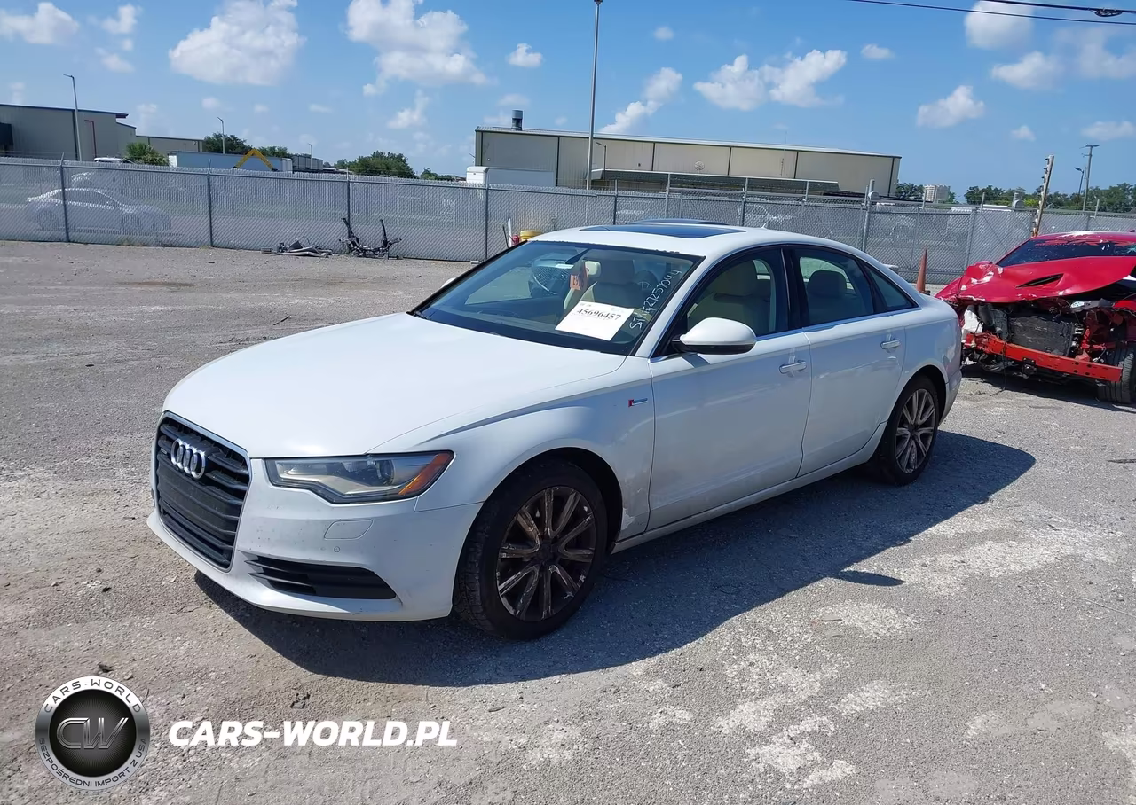 2013 Audi A6 3.0T Premium VIN:WAUGGAFC2DN004865 - 2