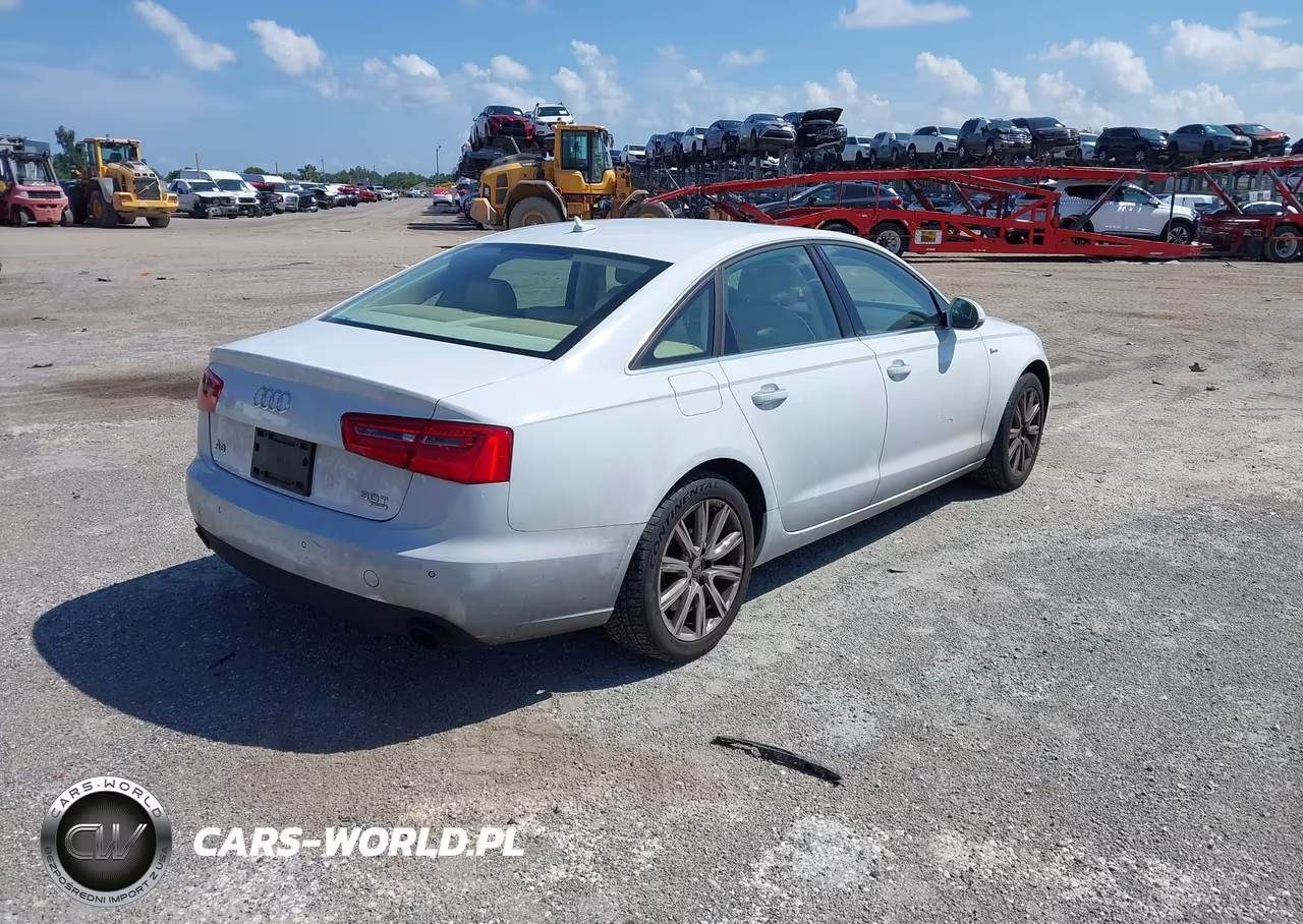 2013 Audi A6 3.0T Premium VIN:WAUGGAFC2DN004865 - 4