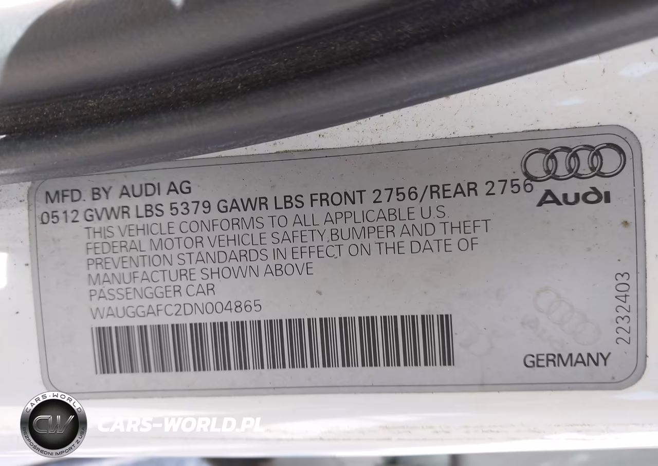 2013 Audi A6 3.0T Premium VIN:WAUGGAFC2DN004865 - 9