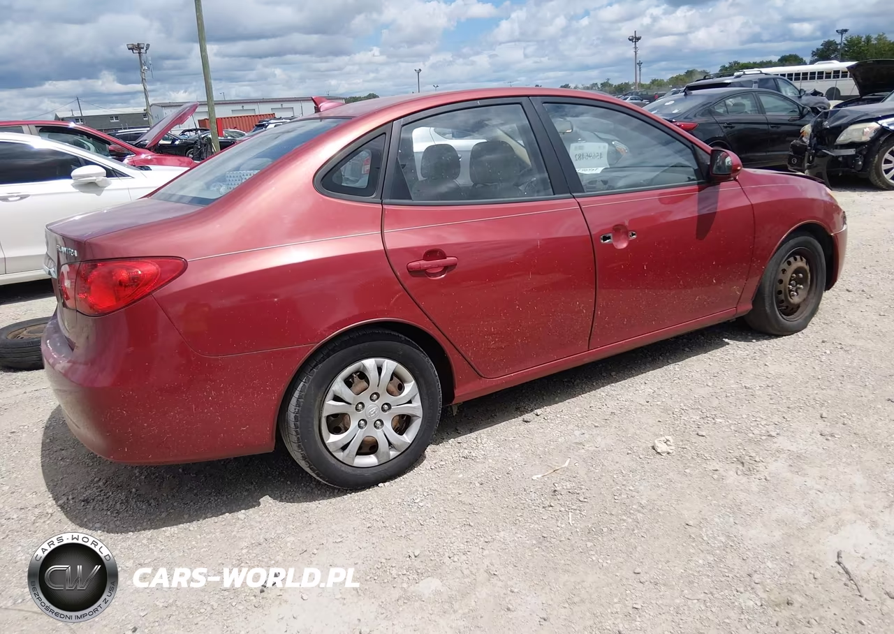 2010 Hyundai Elantra Gls VIN:KMHDU4AD0AU866754 - 4