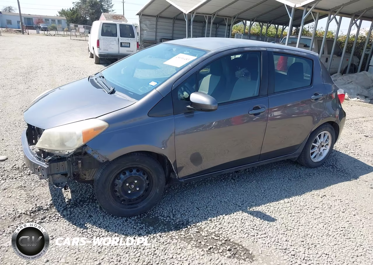 2012 Toyota Yaris Le VIN:JTDKTUD39CD503275 - 2