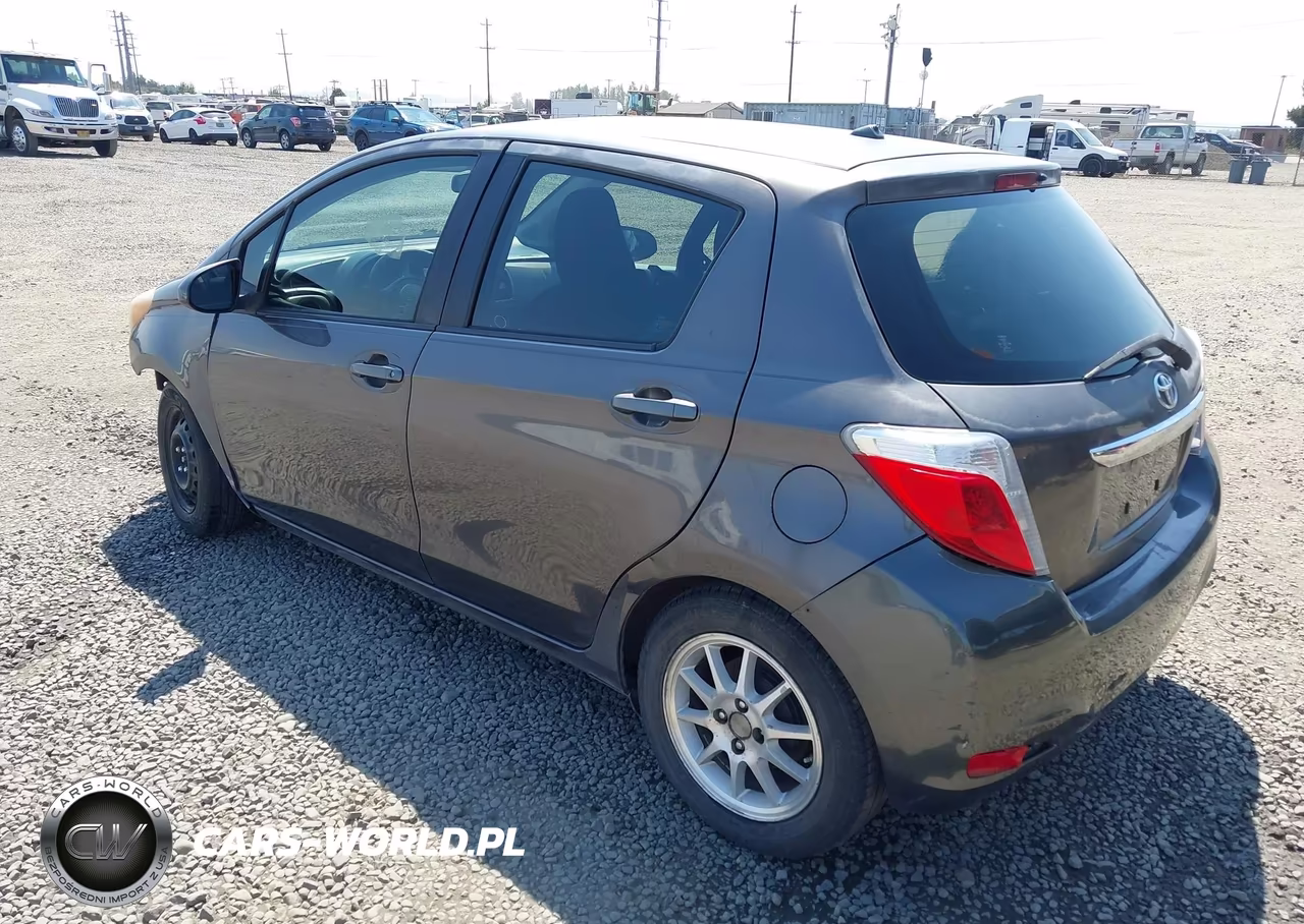 2012 Toyota Yaris Le VIN:JTDKTUD39CD503275 - 3