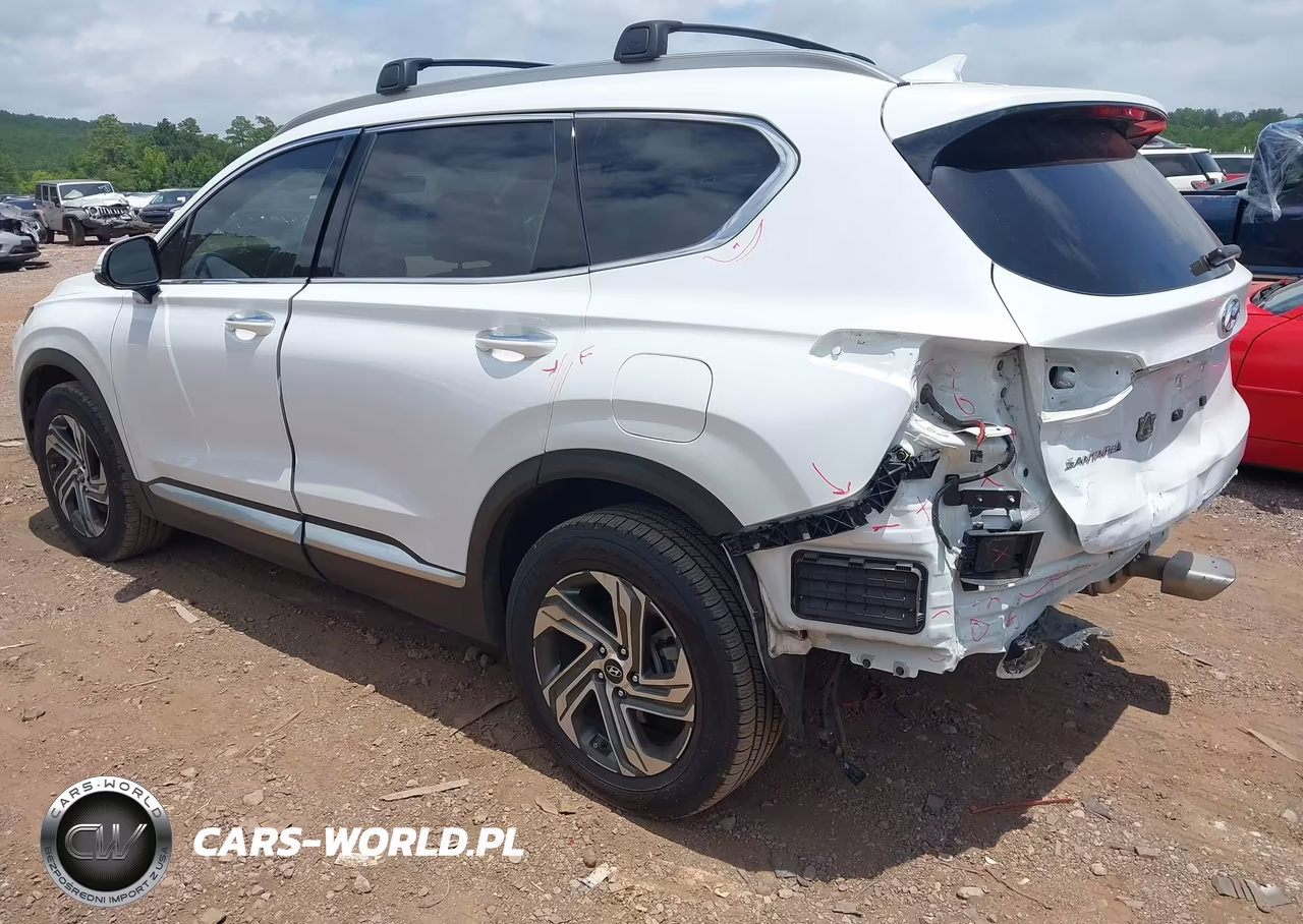 2022 Hyundai Santa Fe Sel VIN:5NMS34AJ1NH432635 - 3