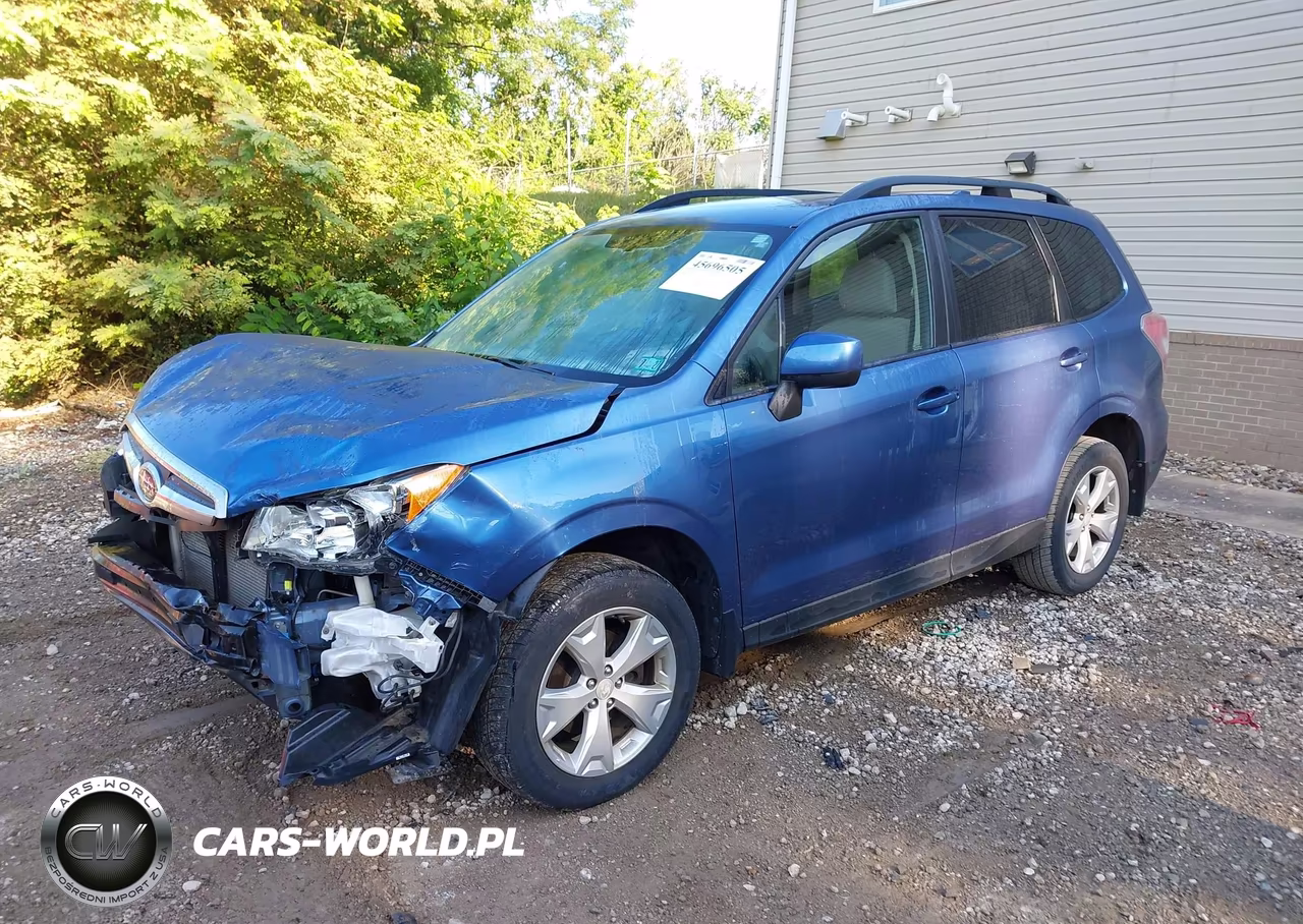 2016 Subaru Forester 2.5I Premium VIN:JF2SJADC4GH401838 - 2